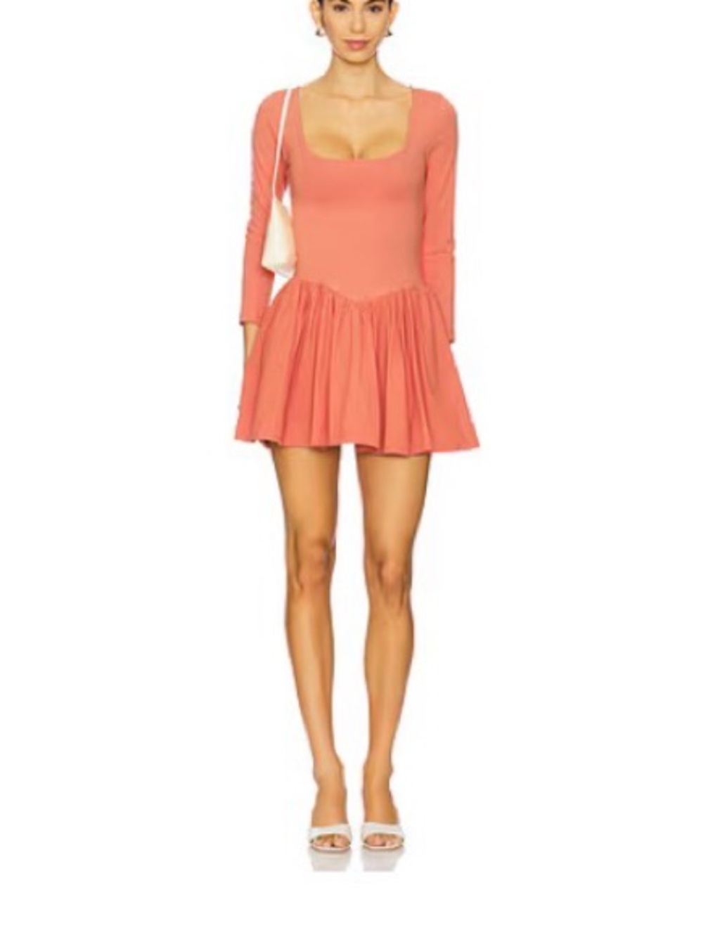 x free-est Onda Sleeved Mini Dress In Red Mango
FREE PEOPLE